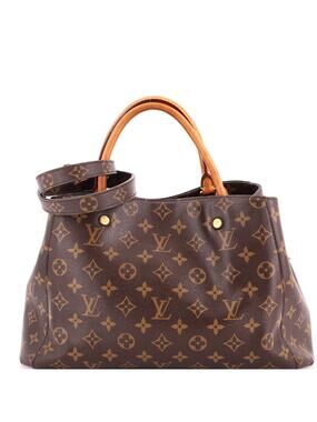 Louis Vuitton Montaigne Handbag Canvas #364259L22B
